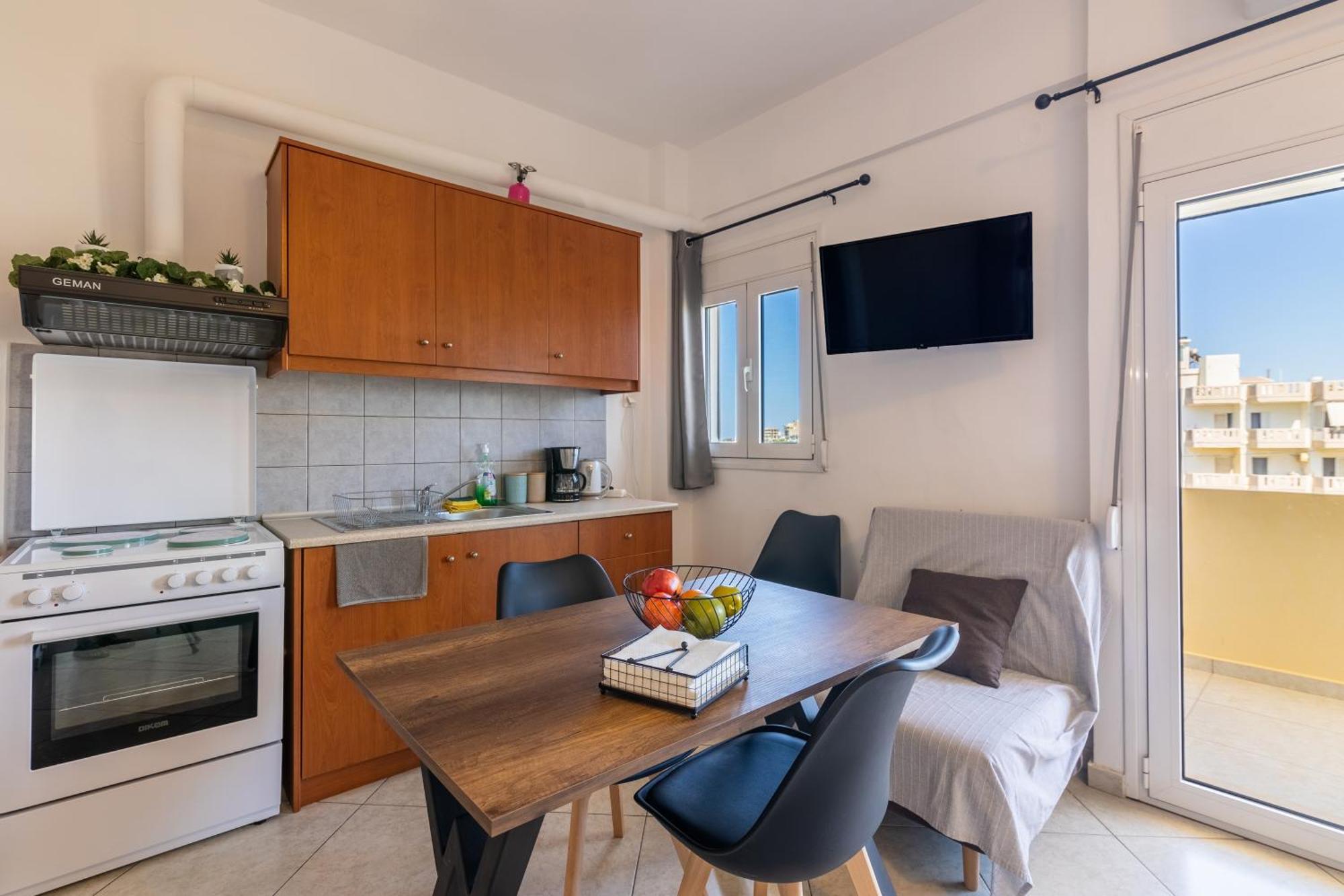 Studio On The Closest Beach To The City! Amoudara Lasithiou 외부 사진