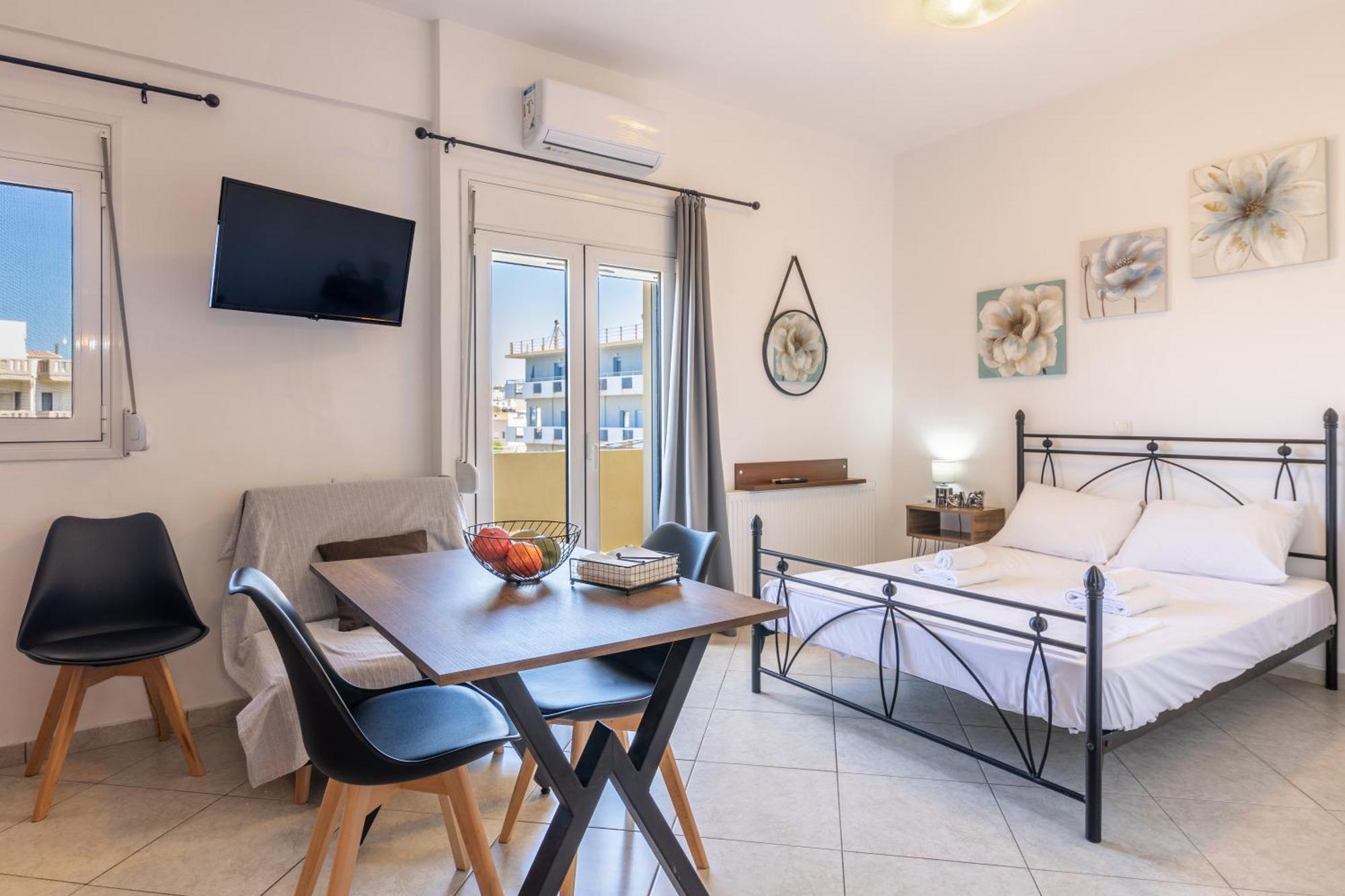 Studio On The Closest Beach To The City! Amoudara Lasithiou 외부 사진